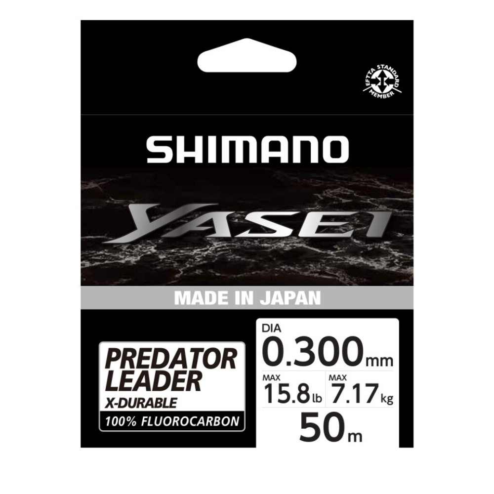 Флюорокарбон Shimano Yasei Predator Fluorocarbon 50m 0.30mm 7.17kg