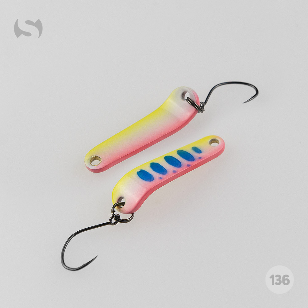 Блешня коливаюча Shostka Spoon DESIGN 2.7g 136