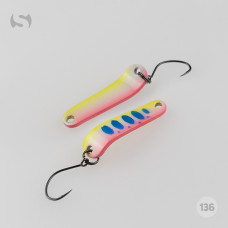 Блешня коливаюча Shostka Spoon DESIGN 2.7g 136 