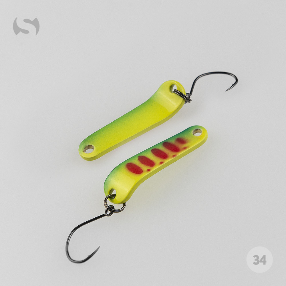 Блешня коливаюча Shostka Spoon DESIGN 2.7g 34