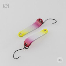 Блешня коливаюча Shostka Spoon DESIGN 2.7g 36