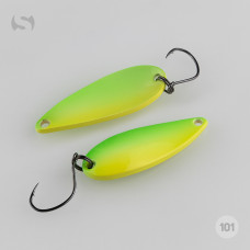 Блешня коливаюча Shostka Spoon EXENTRIC 4.0g 101