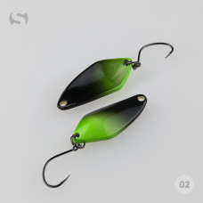 Блешня коливаюча Shostka Spoon CUBO 2.2g 02