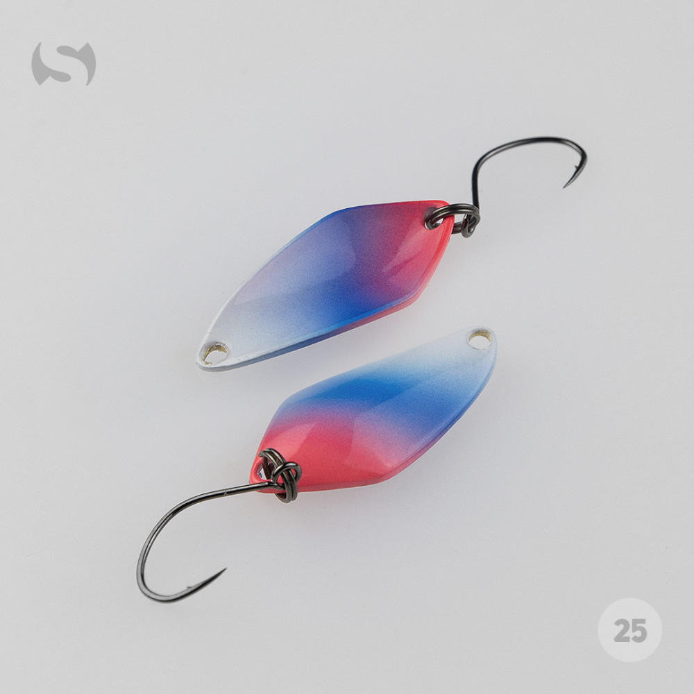 Блешня коливаюча Shostka Spoon CUBO 2.2g 25