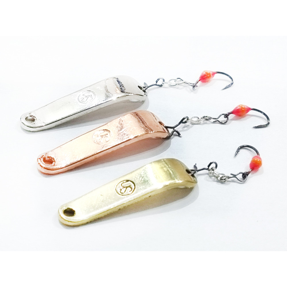Блешня зимова Shostka Spoon Design Ice 2,5гр 30мм латунь