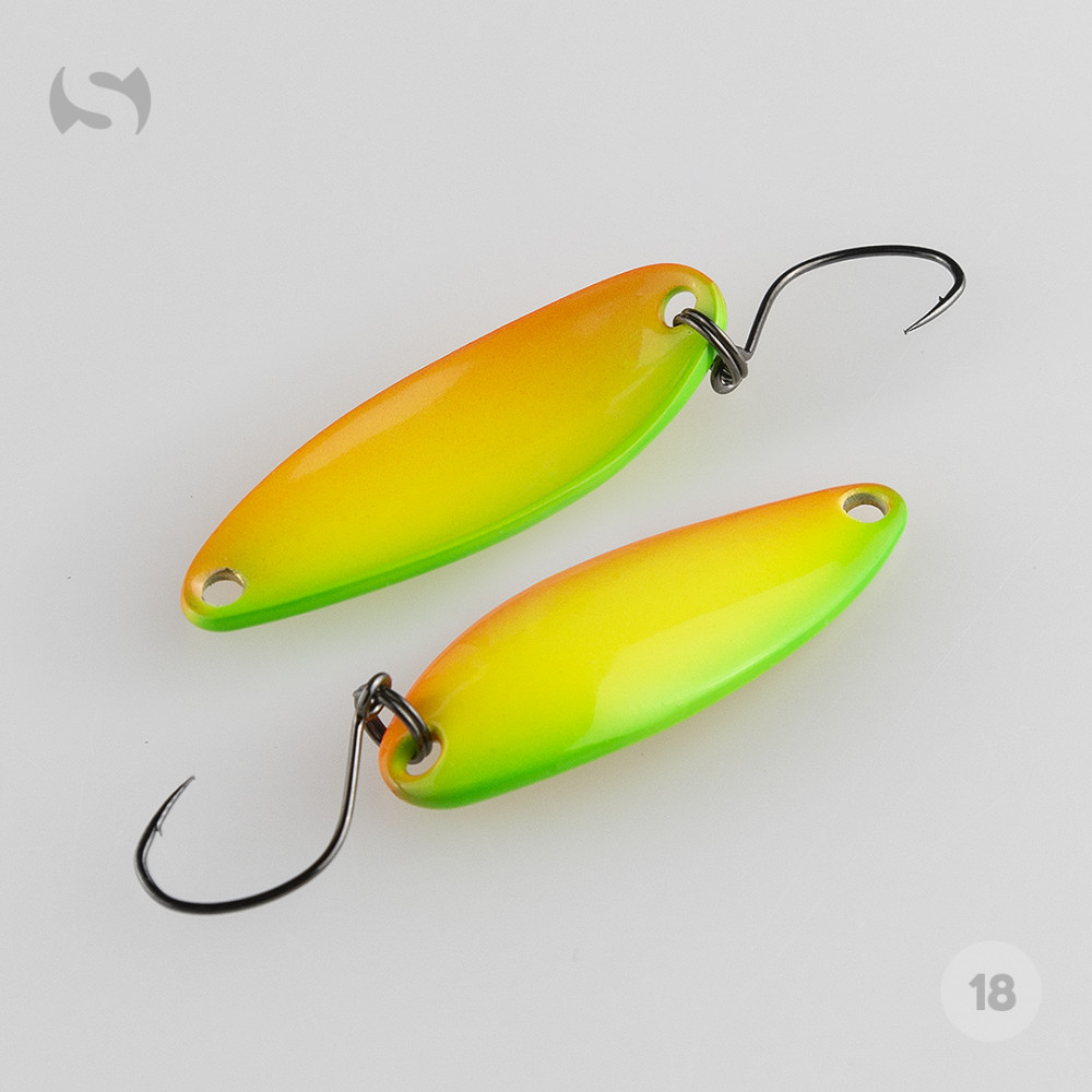 Блешня коливаюча Shostka Spoon SOLO 3.5g 18