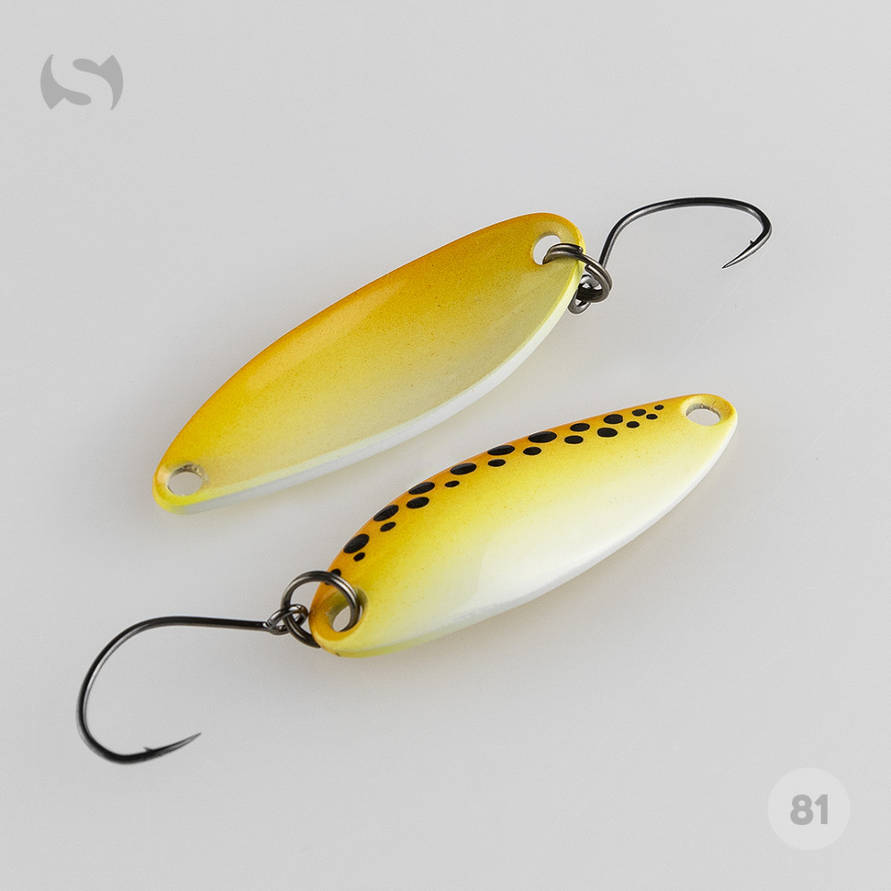 Блешня коливаюча Shostka Spoon SOLO 3.5g 81