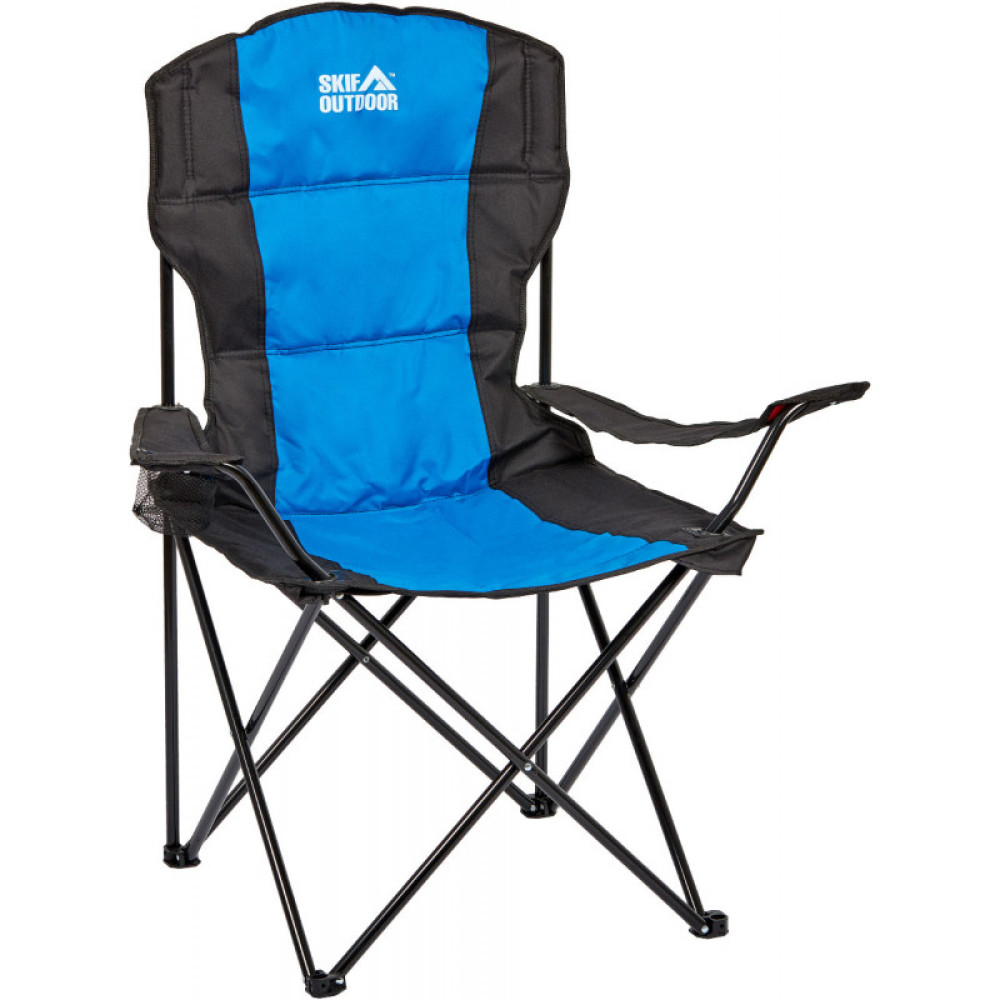 Стілець розкладний SKIF Outdoor Soft Base, к:black/blue