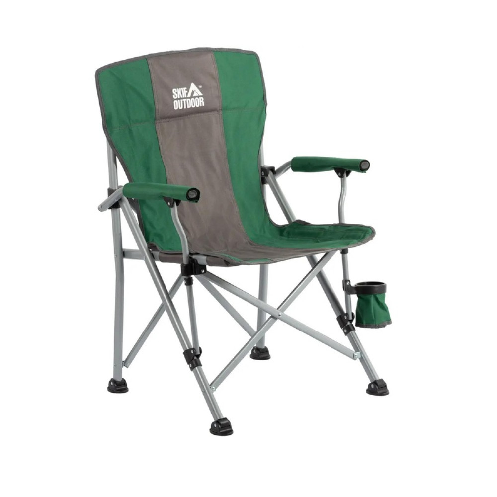 Стілець розкладний Skif Outdoor Council k:green/gray