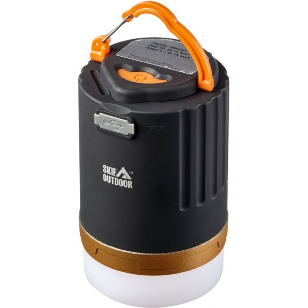 Ліхтар кемпінговий SKIF Outdoor Light Drop Max к:black/orange