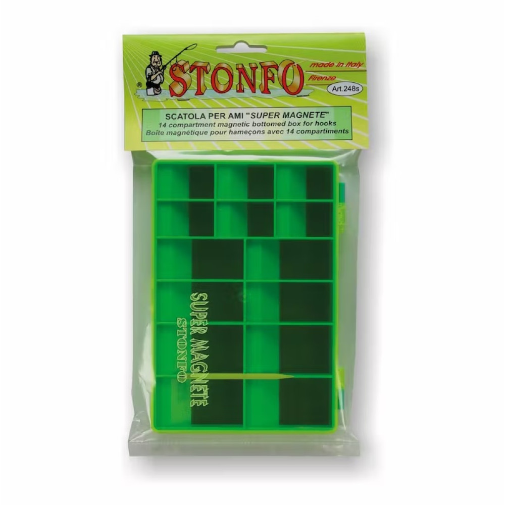 Коробка магнітна Stonfo 248S Super Magnetic Box 14 слотів