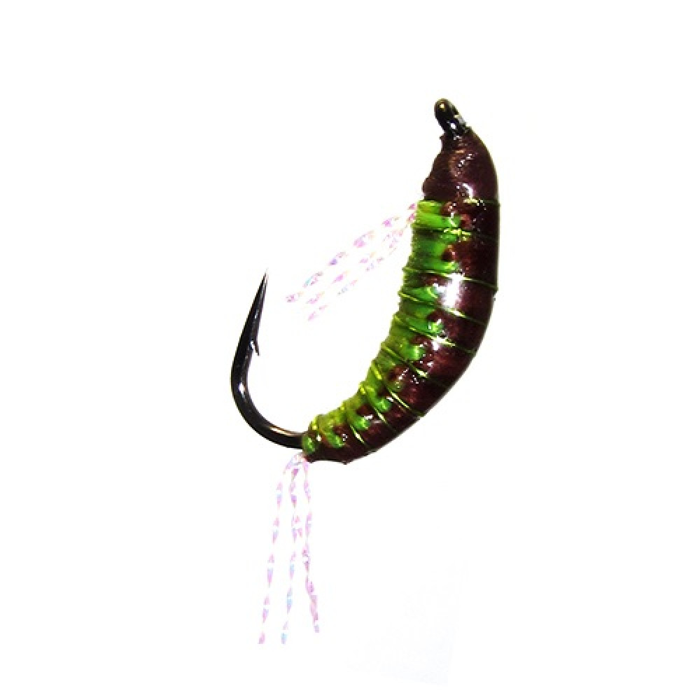 Мормишка-бокоплав Strike Woven Srimp Brown (#12, 0.45gr, 1.2cm) Wbr