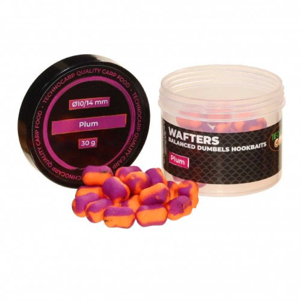 Бойли Technocarp нейтральної плавучості Wafters Plum 10*14mm 30g