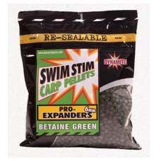 Пелетс Dynamite Baits Swim Stim Pro Expanders Betaine Green 6mm 350g, SMDY423