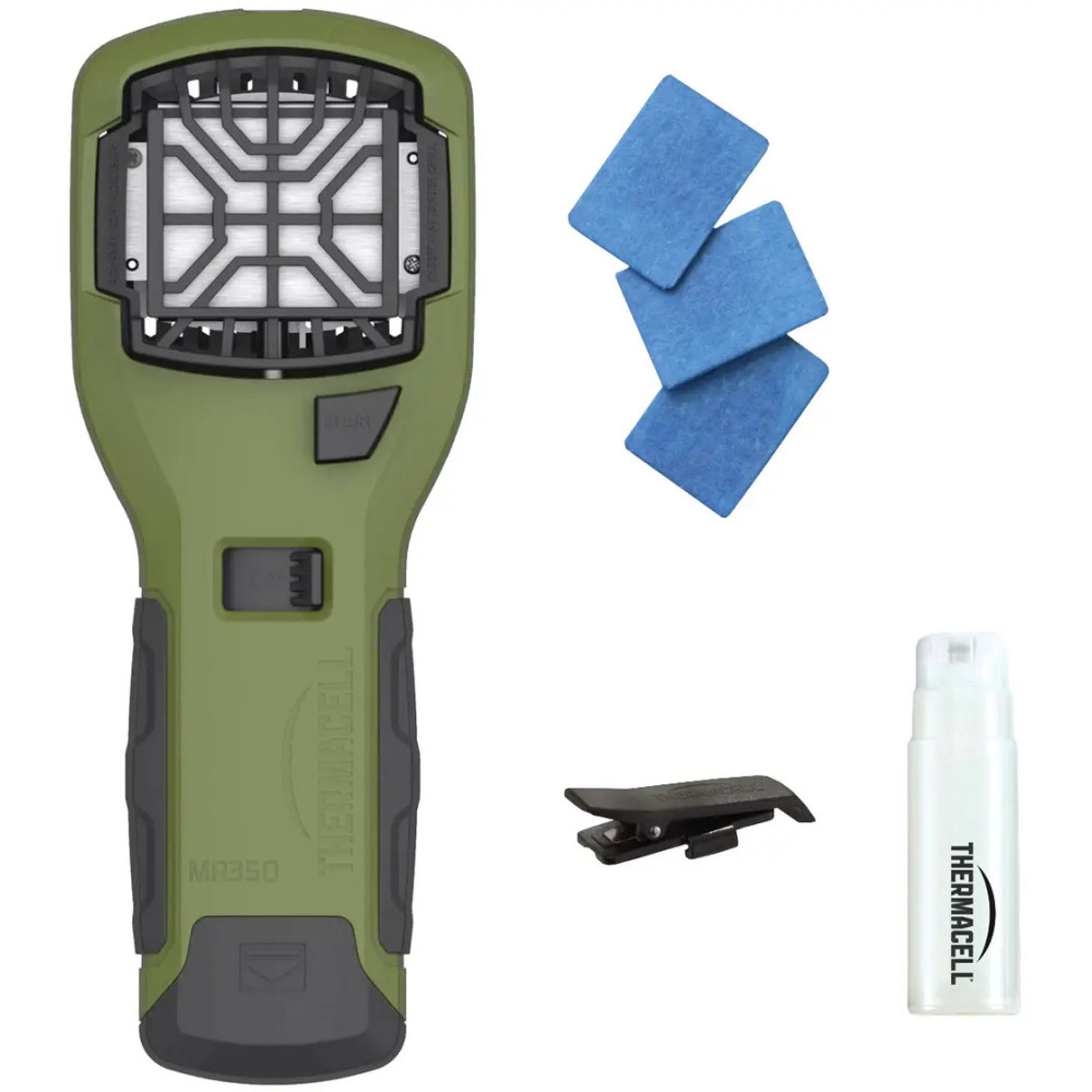 Пристрій від комарів Thermacell MR-350 Portable Mosquito Repeller olive