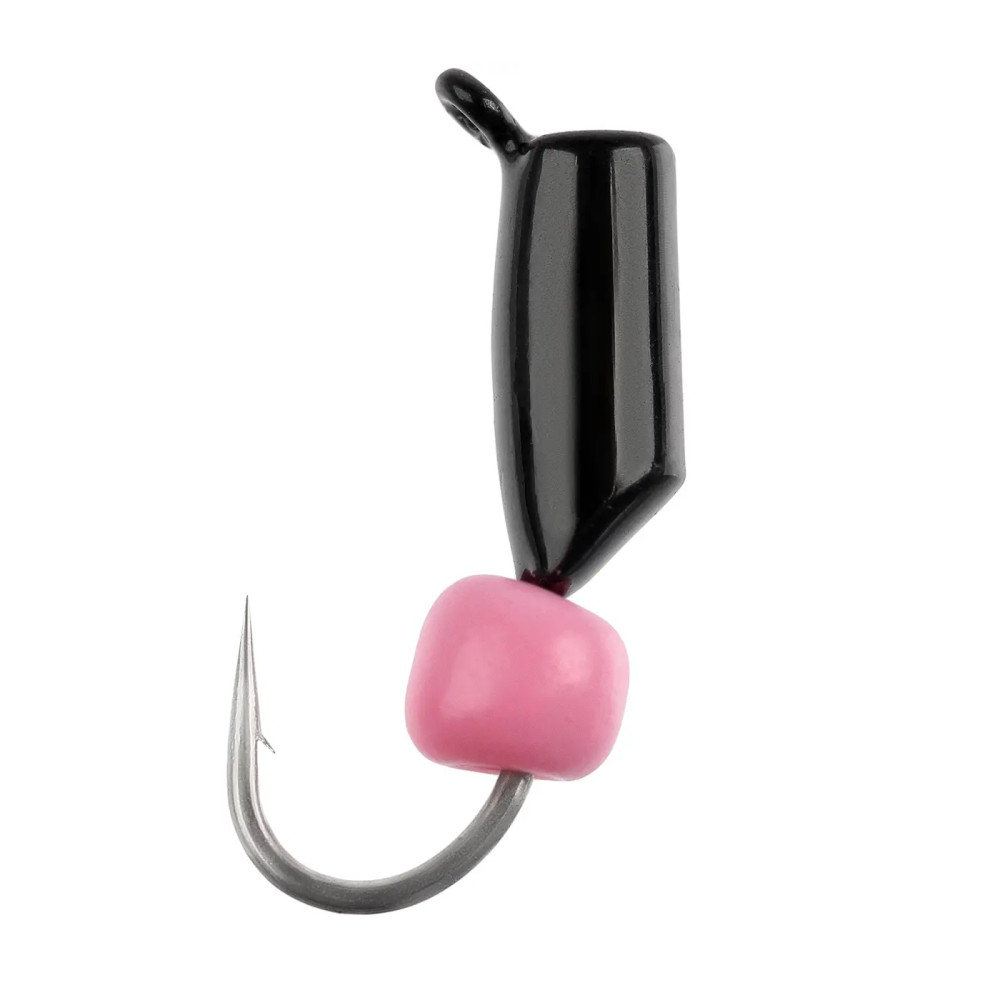 Мормишка вольфрамова Viking Fishing Rigabik+bead 0.32g 2mm Black+P