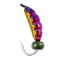 Мормишка вольфрамова Viking Fishing Shrimp+bead 0.37g 7mm Rainbow 