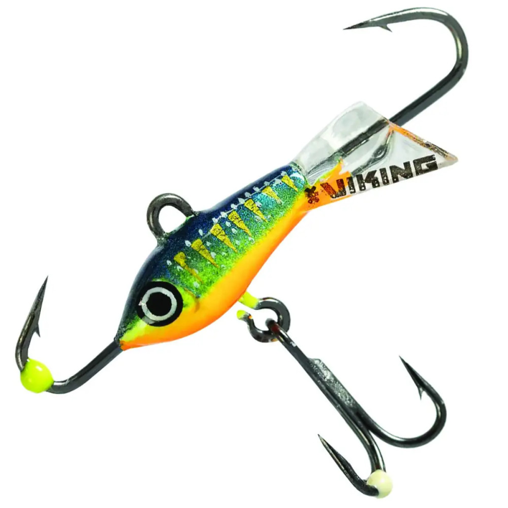 Балансир Viking Fishing Yeti Ice Jig 15mm 1.5g #21 Kingfisher Green