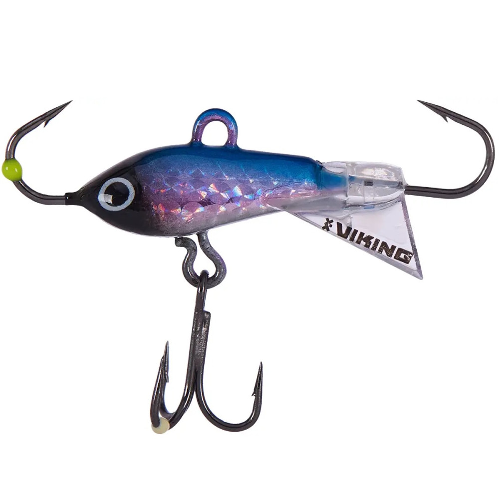 Балансир Viking Fishing Yeti Ice Jig 20mm 3.0g #01 Blue Glam