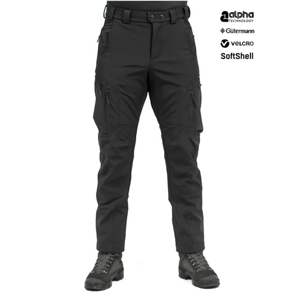 Штани тактичні Marsava Stealth Softshell Pants Black 30р