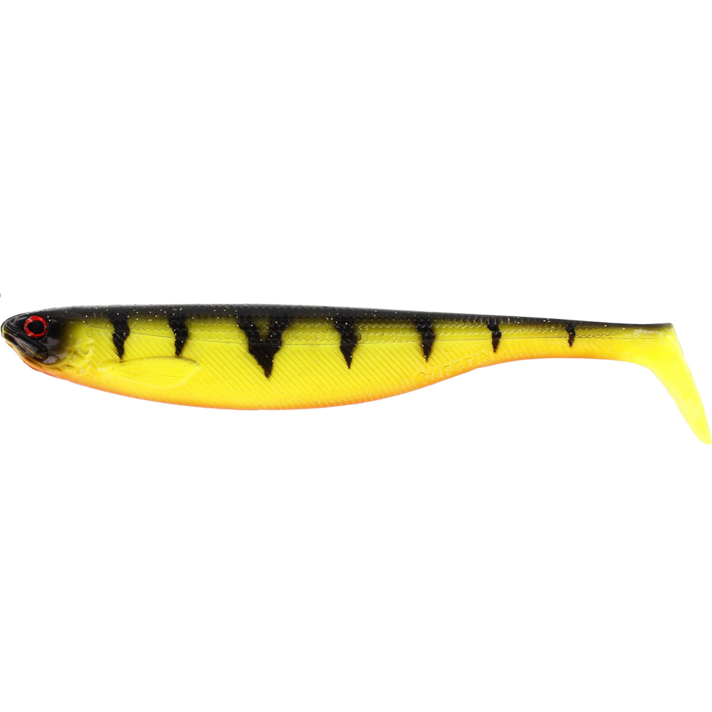 Силіконова приманка Westin ShadTeez Slim 14cm 17g Fire Perch, P020-272-019