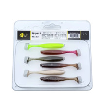 Набір силіконових приманок Wist Ripper 3" Mix #2