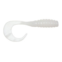Силикон YUM 3 RIBBONTAIL GRUB - White YRTG327