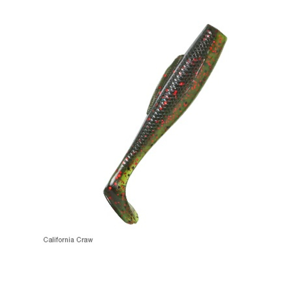 Плаваючий силікон ZMAN Minnowz 3" 6 pcs #California Craw