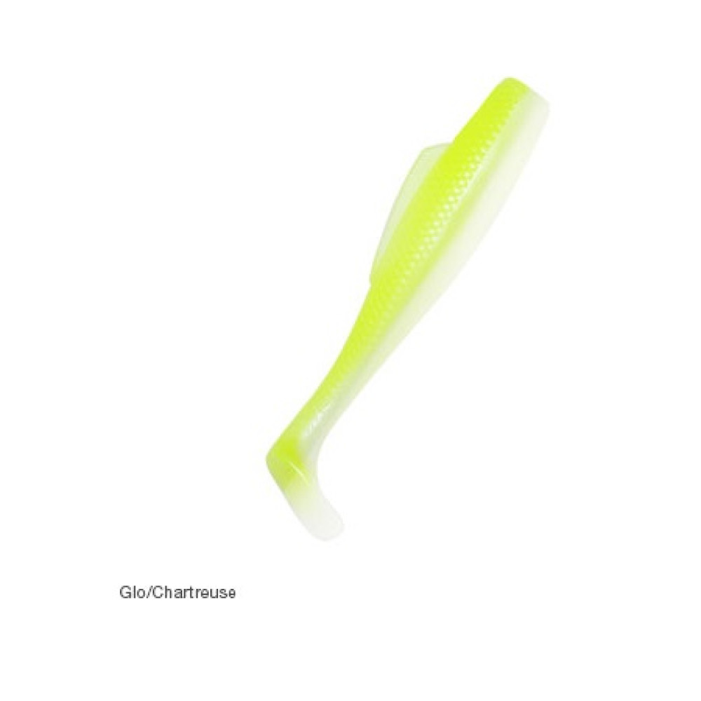Плаваючий силікон ZMAN Minnowz 3" 6 pcs #Glow Chartreuse
