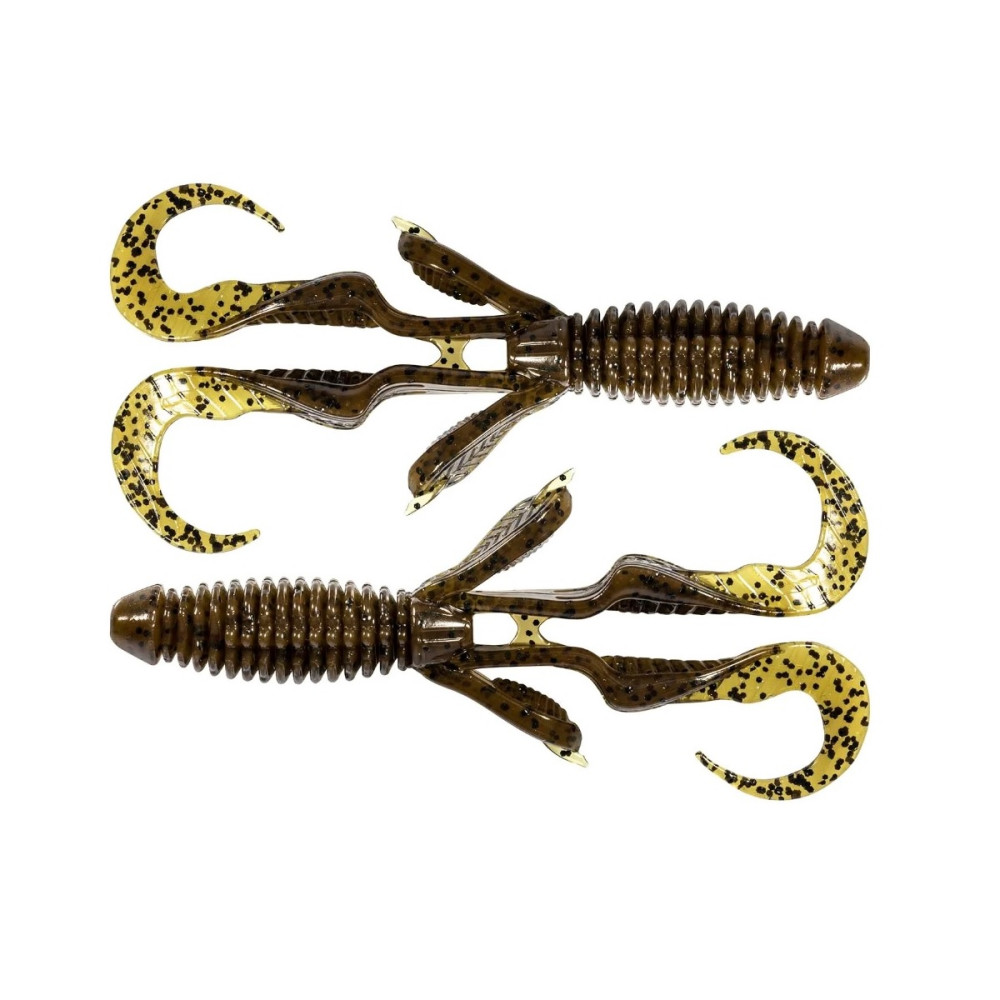 Плаваючий силікон ZMAN Gremlin 4.5" 4 pcs #Green Pumpkin