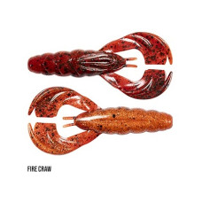 Плаваючий силікон ZMAN Hella Crawz 3 pcs #Fire Craw
