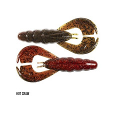 Плаваючий силікон ZMAN Hella Crawz 3 pcs #Hot Craw 