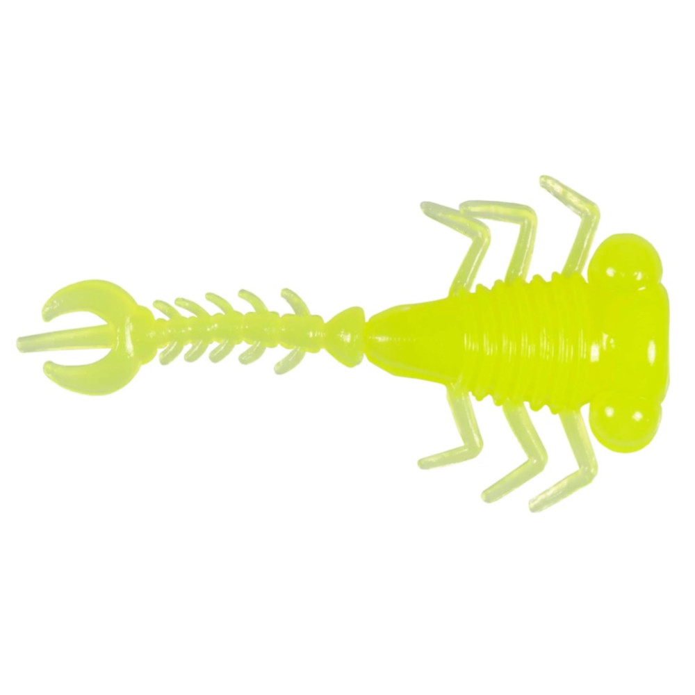 Плаваючий силікон ZMAN Larvaz 1.75" 8pcs #Hot Chartreuse