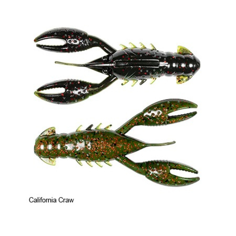 Плаваючий силікон ZMAN Pro Crawz 3.5" 3 pcs #California Craw