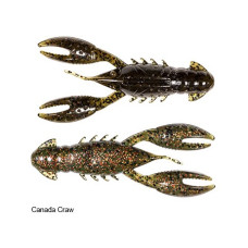 Плаваючий силікон ZMAN Pro Crawz 3.5" 3 pcs #Canada Craw