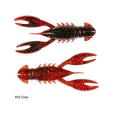 Плаваючий силікон ZMAN Pro Crawz 3.5" 3 pcs #Hot Craw
