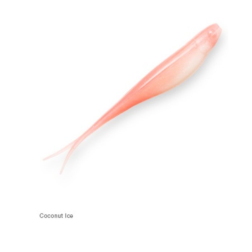 Плаваючий силікон ZMAN Scented Jerk Shad 4" 5 pcs #Coconut Ise Glow