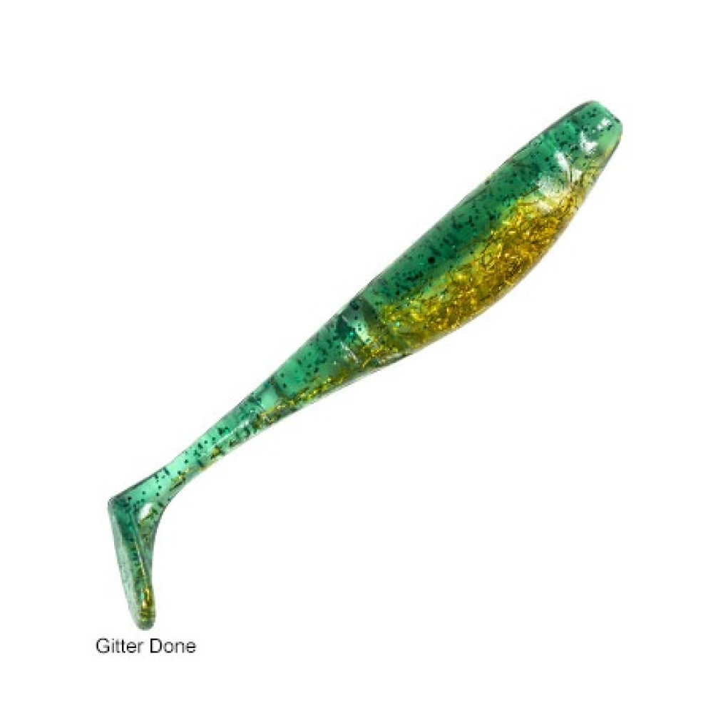 Плаваючий силікон ZMAN Scented Paddlerz 4" 5 pcs #Gitter Done