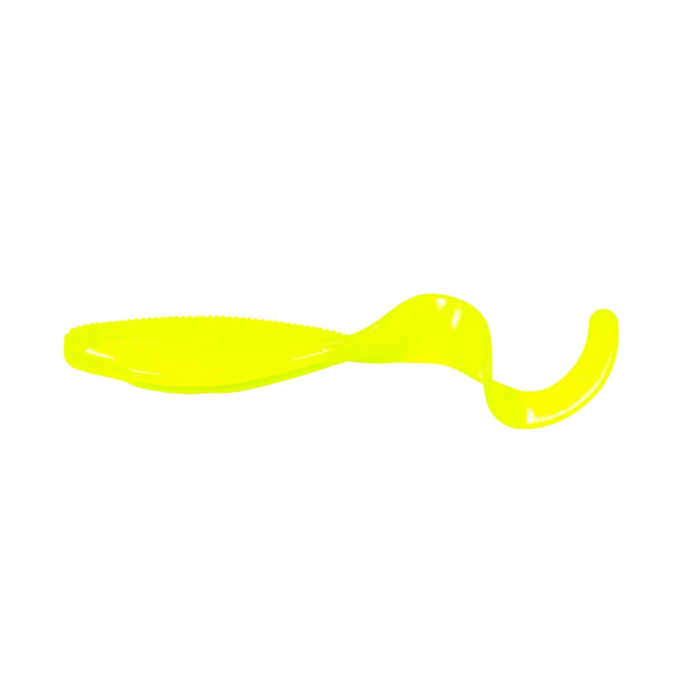 Плаваючий силікон ZMAN Streakz Curly Tail 4" 5 pcs #Hot Chartreuse