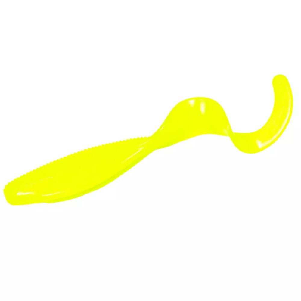 Плаваючий силікон ZMAN Streakz Curly Tail 5" 4 pcs #Hot Chartreuse