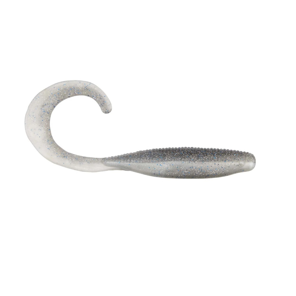 Плаваючий силікон ZMAN Streakz Curly Tail 7" 3 pcs #Smoky Shad