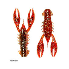 Плаваючий силікон ZMAN TRD Crawz 2.5" 6 pcs #Hot Craw