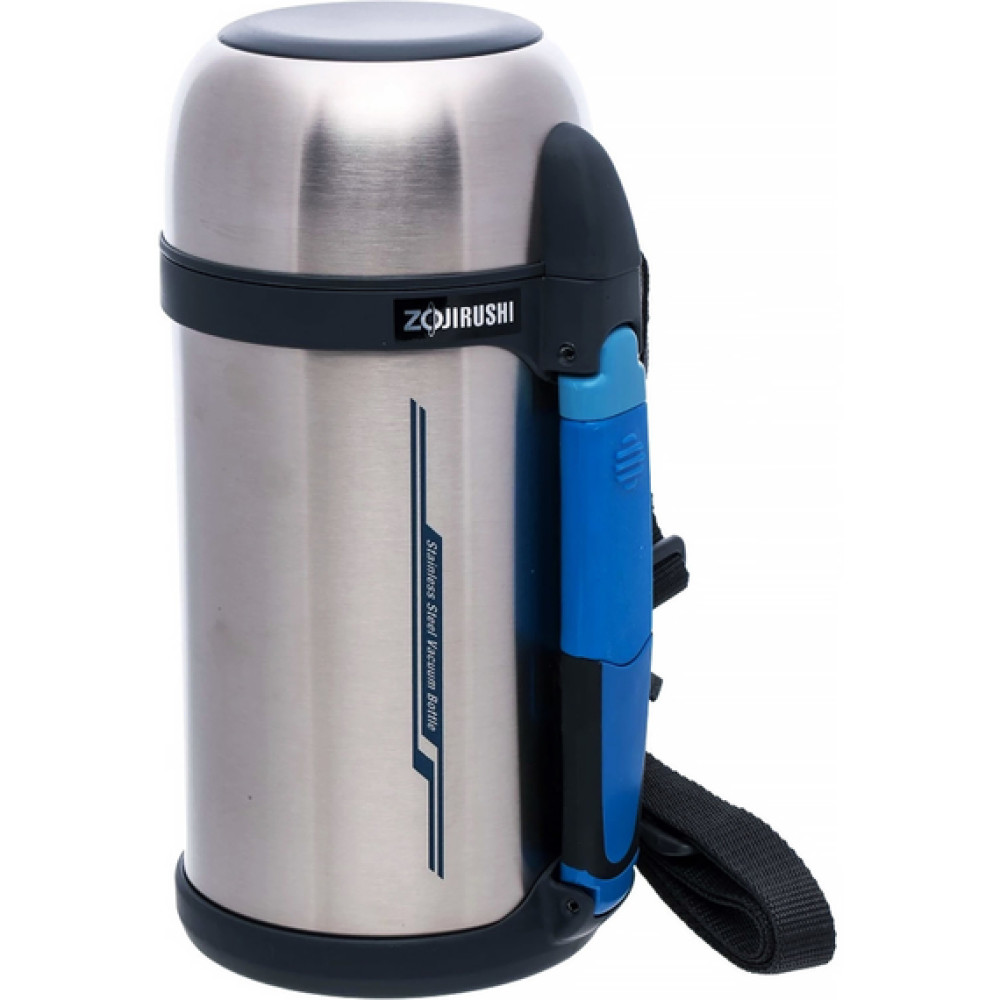 Термос ZOJIRUSHI SF-CС15XA 1,5L срібло (складна ручка+ремінець)