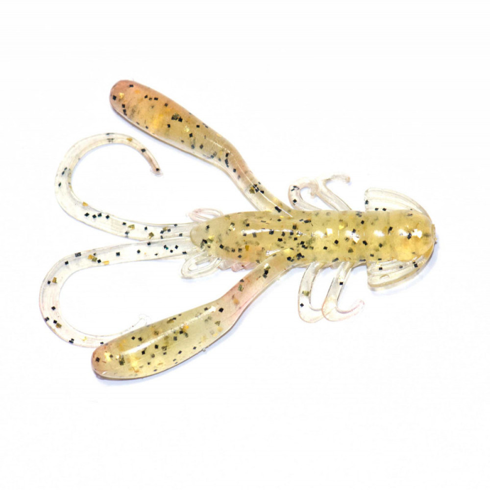 Силіконова приманка Bait Breath U30 Rush Craw 2" (8шт.) (143 Clear/black gold F)