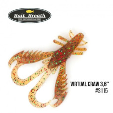 Силиконова приманка Bait Breath Virtual Craw 2,6 (9шт.) (S115) 