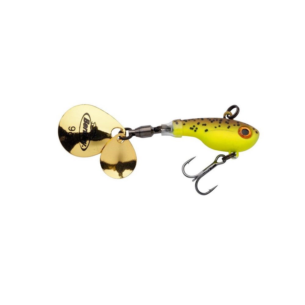 Тейлспінер Berkley Pulse Spintail 9g Brown Chartreuse
