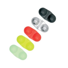 Набір кольорових брязкалець для сомових оснащень PZ Catzoom Plastic Rattel, o1,3x3x1,5 cm, 5pcs 