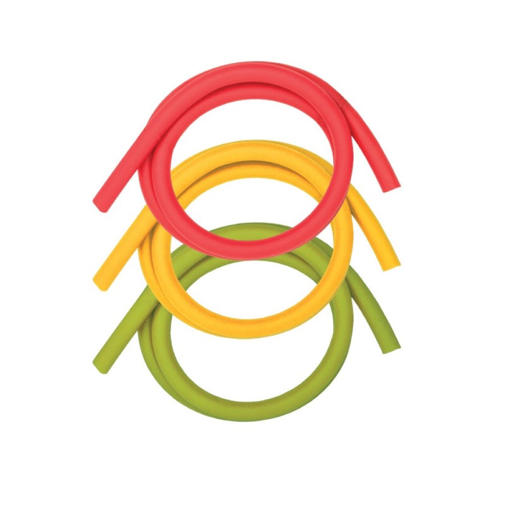 Гумові трубки для сомових оснащень PZ Catzoom Rig Protector Tube, 2×4mm, green, 50cm, 2pcs