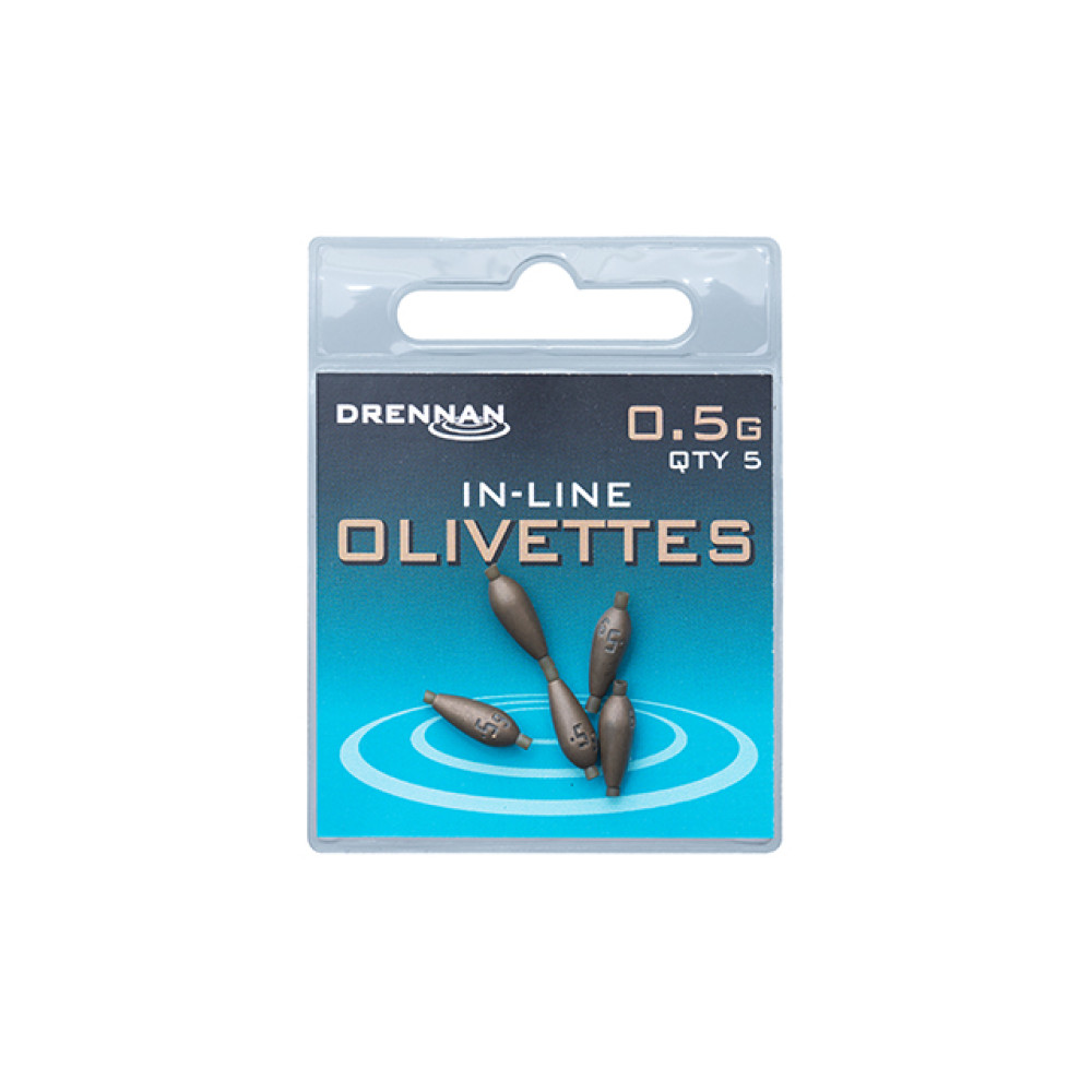 Грузила Drennan In-Line Olivette 0.5g
