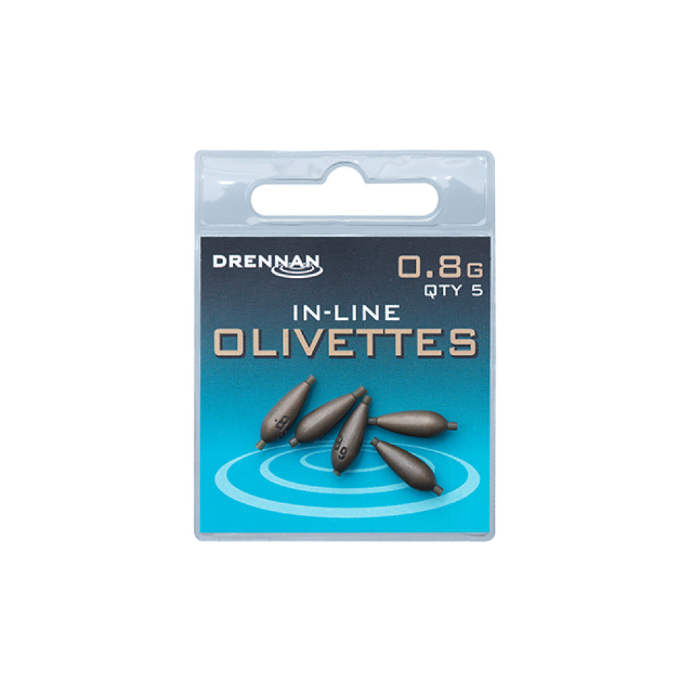 Грузила Drennan In-Line Olivette 0.8g